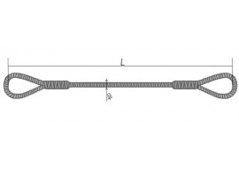 Строп канатный петелевой СКП (УСК1)